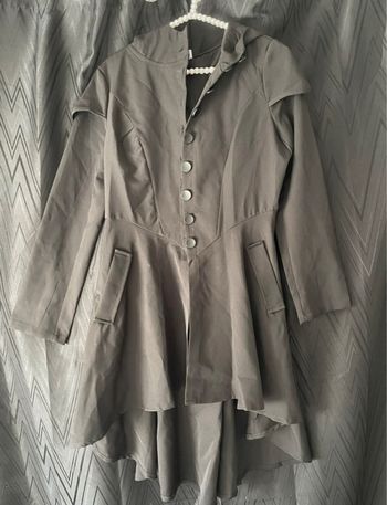 Veste longue goth style corset