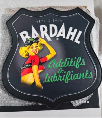 Plaque métal publicitaire Bardhal - Style Vintage Neuf