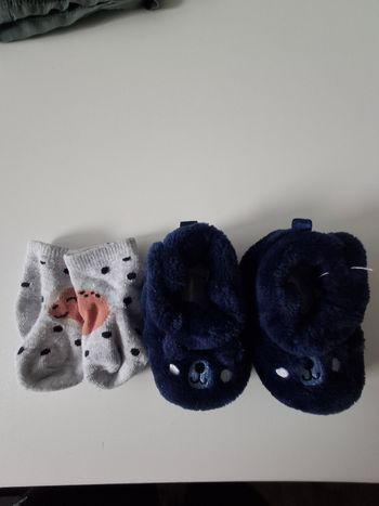 Chaussons, socquettes