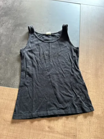Débardeur noir femme, taille S