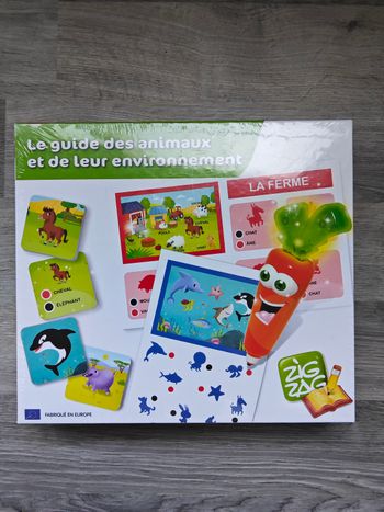 Jeu éducatif Zig Zag – Le guide des animaux (neuf sous blister)