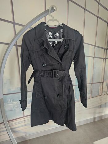 Trench noir taille 38