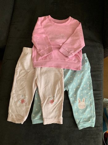 Ensemble jogging fille 18 mois