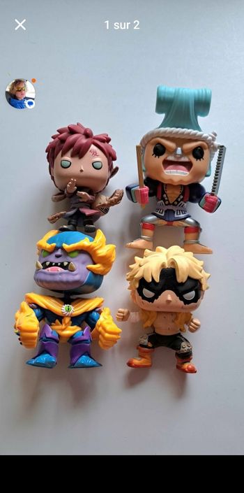 Figurines pops