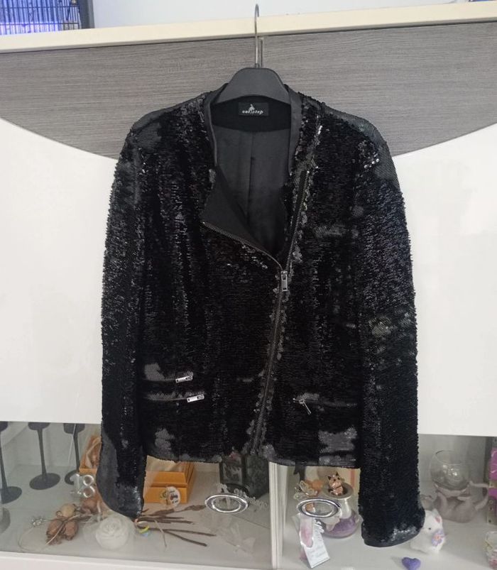Veste paillettes/sequins marque One Step - photo numéro 2