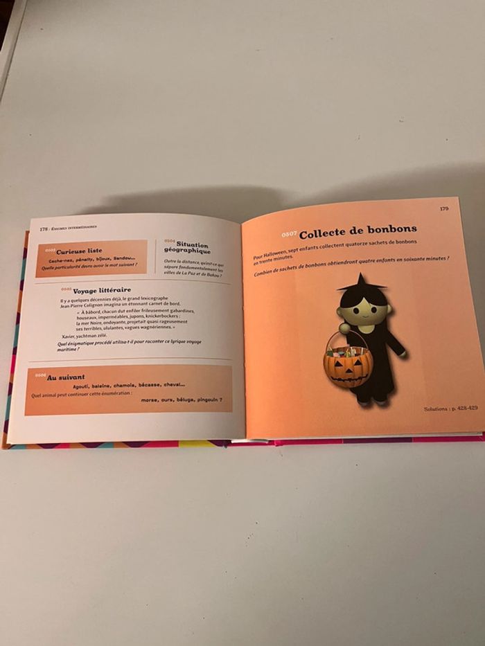 Livres énigmes épineuses 1001 jeux - photo numéro 2