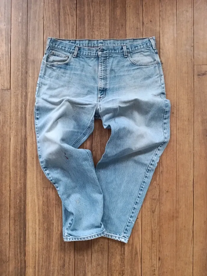 Pantalon jean Carhartt workwear Carpenter flame résistant W42 - photo numéro 4
