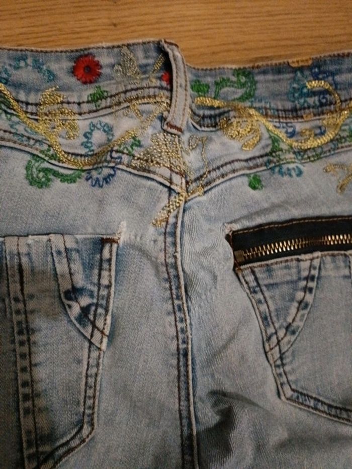 Jean Desigual taille 40 bon état - photo numéro 5