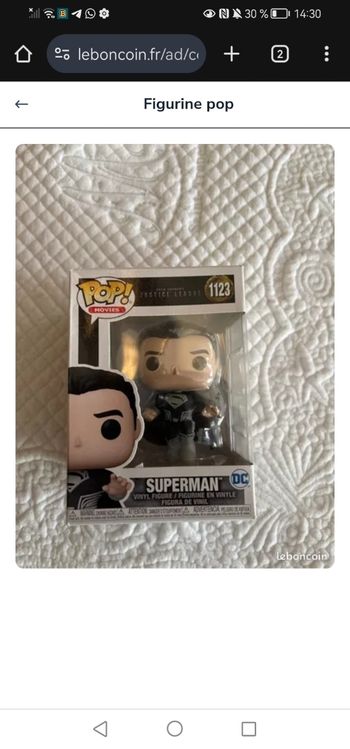 Figurine pop superman