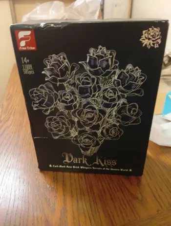 Blocs de construction roses noires neuf