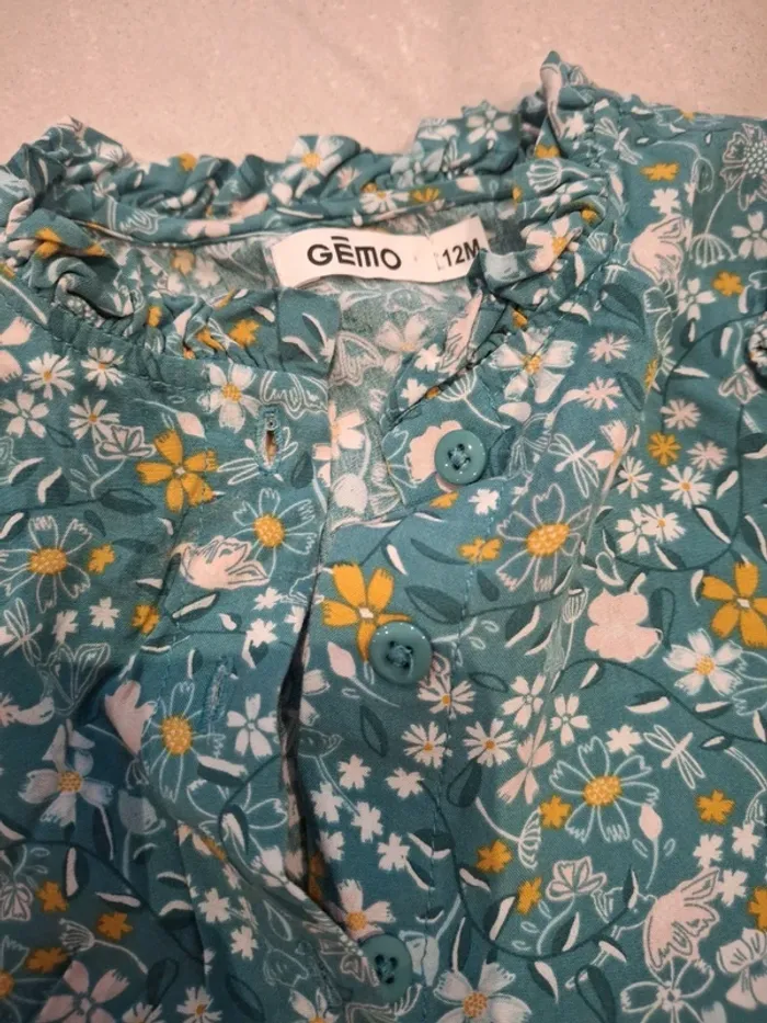 Lot de 2 robes été 12 mois - photo numéro 4
