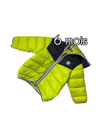 Doudoune Timberland bébé garçon 6 mois neuf vert fluer