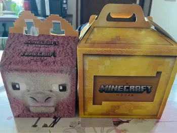 Lot deux boîtes Mac do minecraft