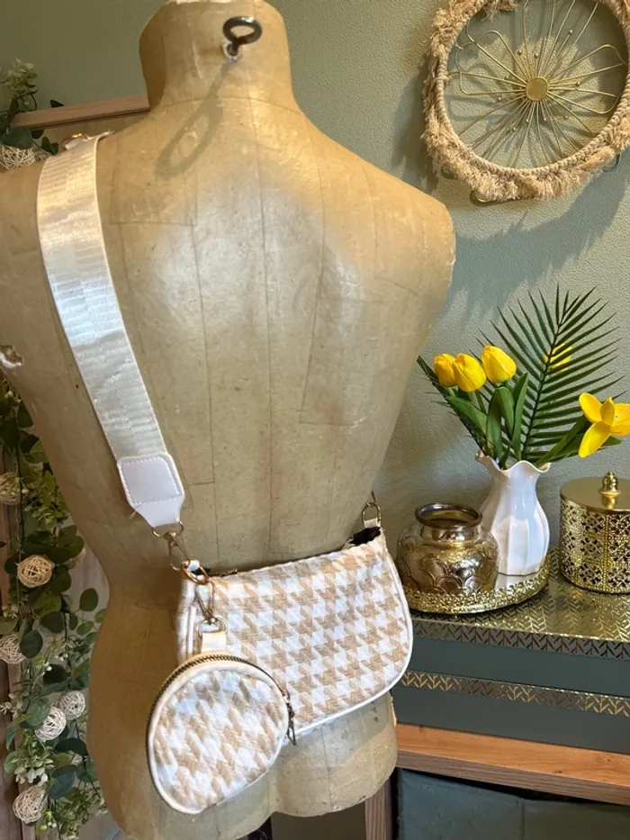 Ensemble sac banane et porte monnaie femme