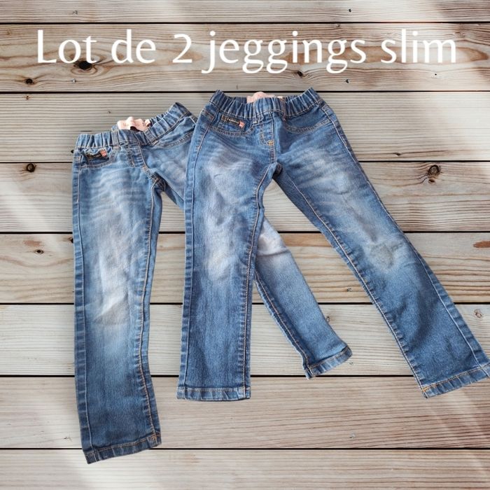Lot de 2 jeggings slim