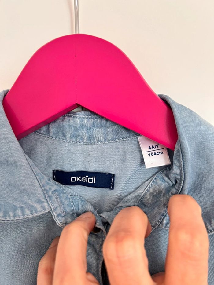 Robe en jean Okaidi - photo numéro 4