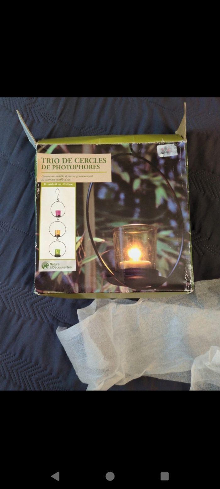 Décoration a suspendre photophore - photo numéro 2