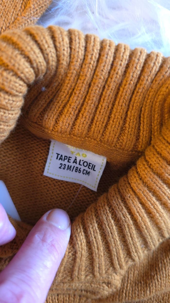 Neufs (non portés) 🏷🏷🤩😍💙 pull et gilet 23 mois garçon 💙😍🤩 - photo numéro 4