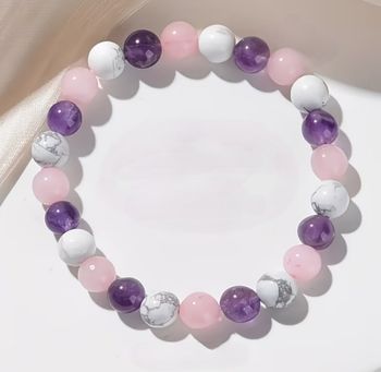 Bracelet lithothérapie apaisant 