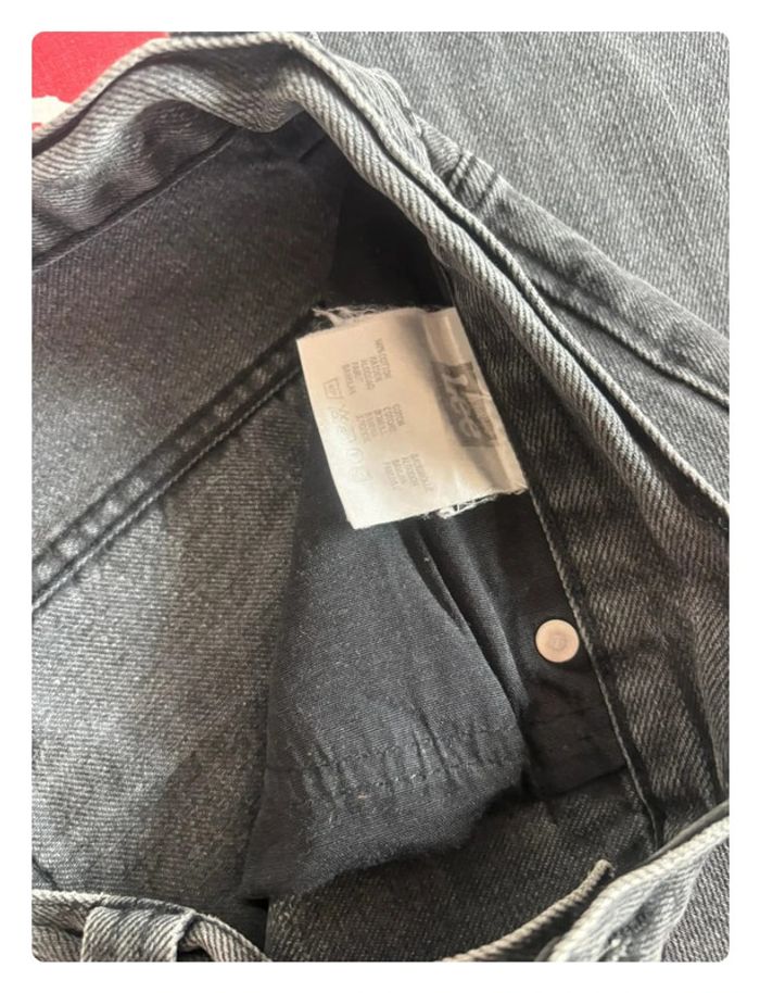 Jeans Lee gris taille 44 coupe droite patte large - photo numéro 7