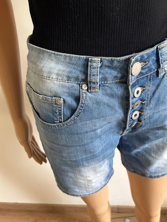 Short en jean Morgan taille 36 TBE (taille grand) - photo numéro 4