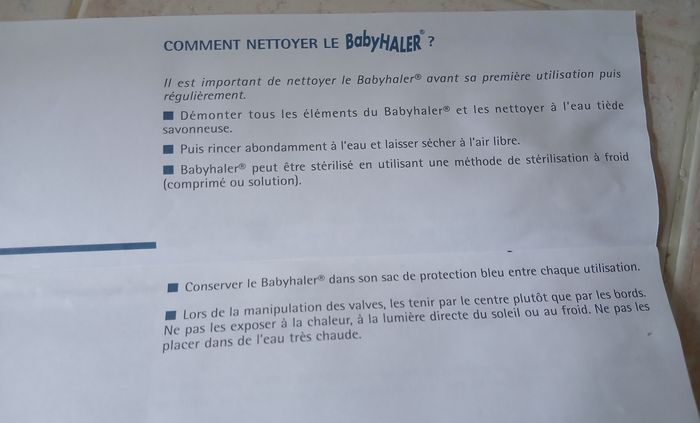 Chambre d’inhalation destinée aux nourrissons et jeunes enfants - photo numéro 7