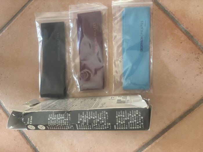 Lot de 3 élastiques de pilates - photo numéro 2