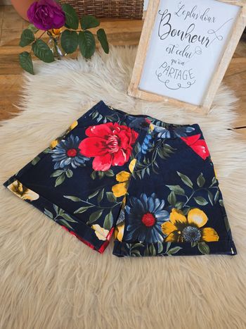 Short fleuri 🌸