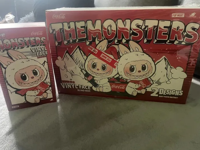 Labubu Coca-Cola Pop Mart | The Monsters Vinyl Face | Figurine Collector - photo numéro 7