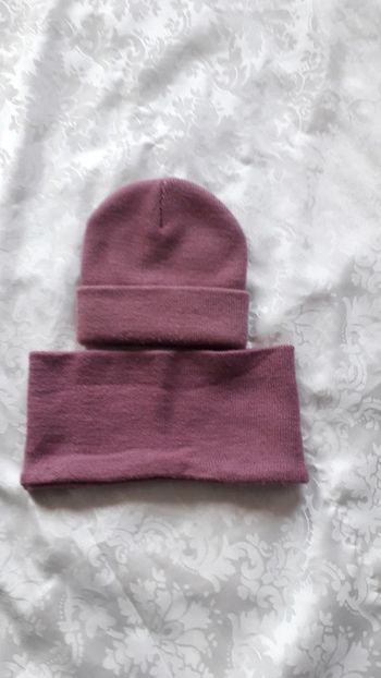 Ensemble bonnet et snood