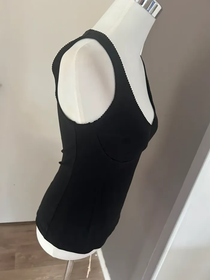 Indies haut top, débardeur noir taille 1 - photo numéro 6