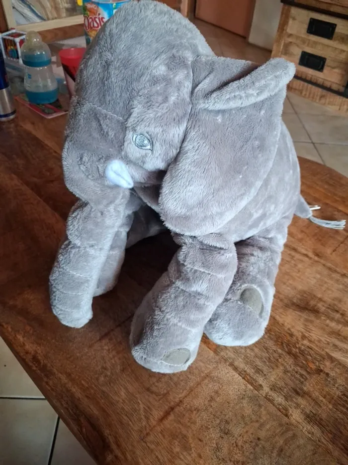 Peluche éléphant - photo numéro 2