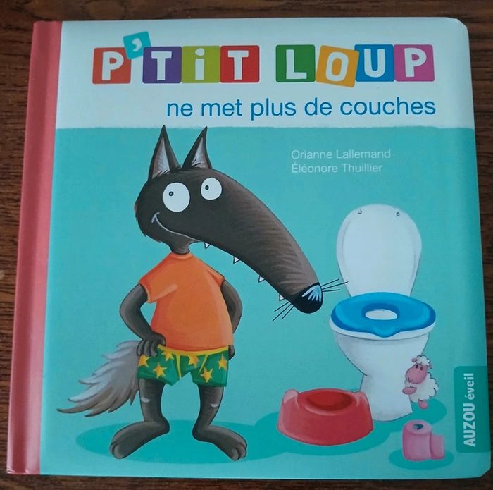 Livre p'tit loup ne met plus de couches