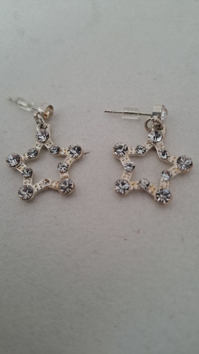 Boucles d'oreilles étoile