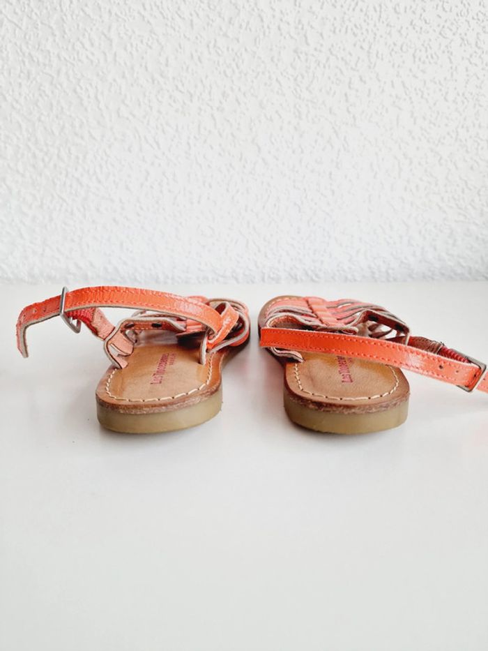 Les Tropeziennes par Belarbi - Sandales spartiates - Corail - 25 - photo numéro 7