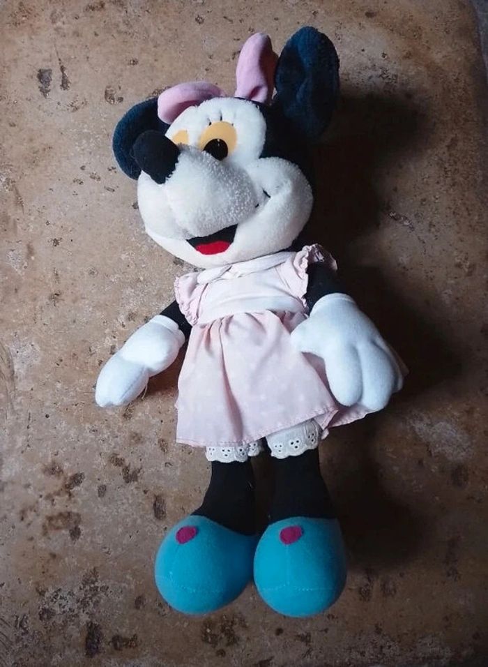 Peluche Minnie Mouse Disney Vintage - photo numéro 2