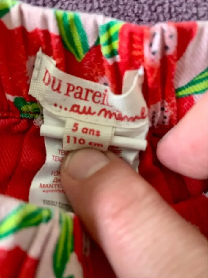 Jupe 5 ans du pareil au même - photo numéro 3