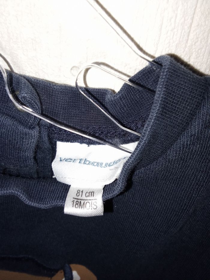 Lot de 2 pulls marine garçon Verbaudet hiver 18 mois - photo numéro 5