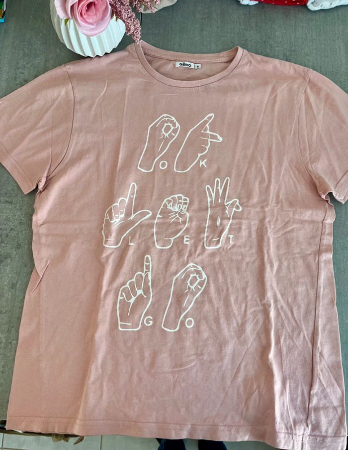 Jolie t-shirt femme taille S