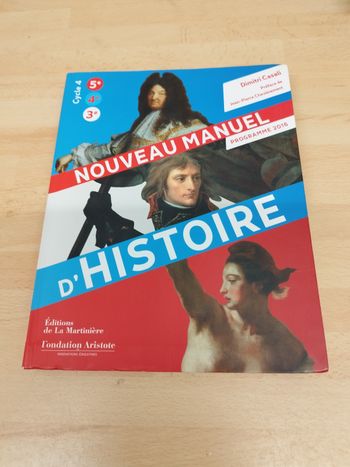 Dimitri Casali 

Nouveau manuel d'histoire: Programme 2016