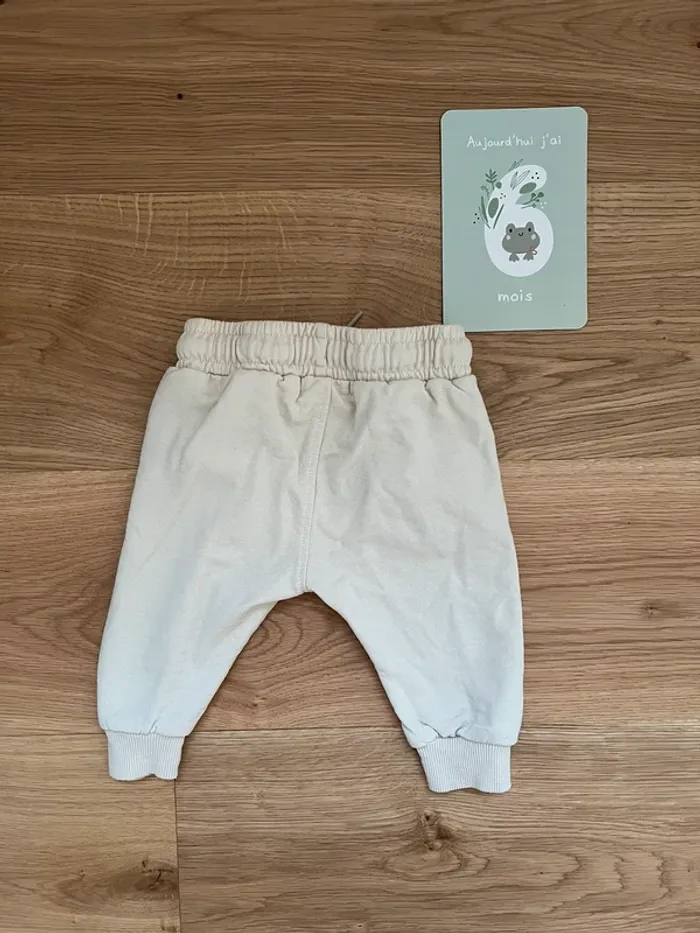 Pantalon jogging beige - photo numéro 3