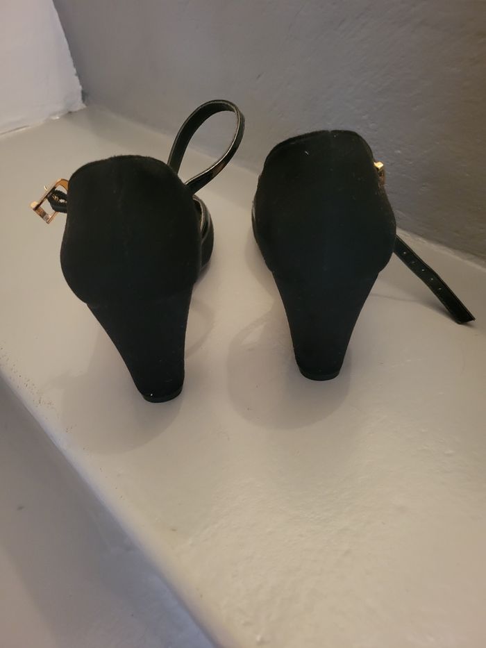 Chaussures mocassins noirs 39 - photo numéro 3