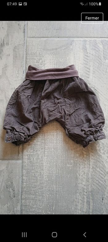 Pantalon 3 mois