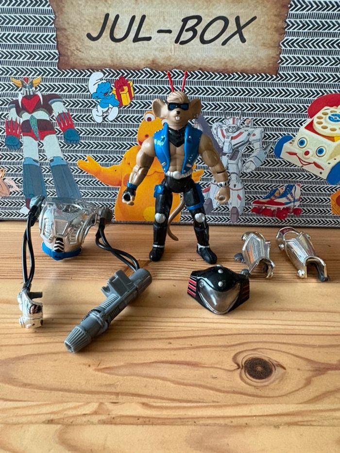 Biker Mice From Mars - Figurine Biker Knights Throttle
