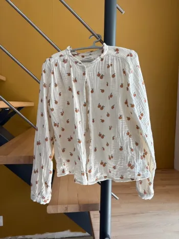 Chemise en gaz de coton