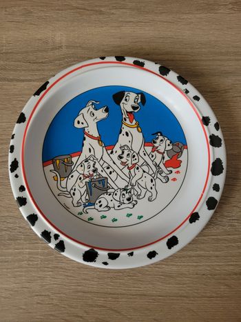 Assiette Les 101 dalmatiens