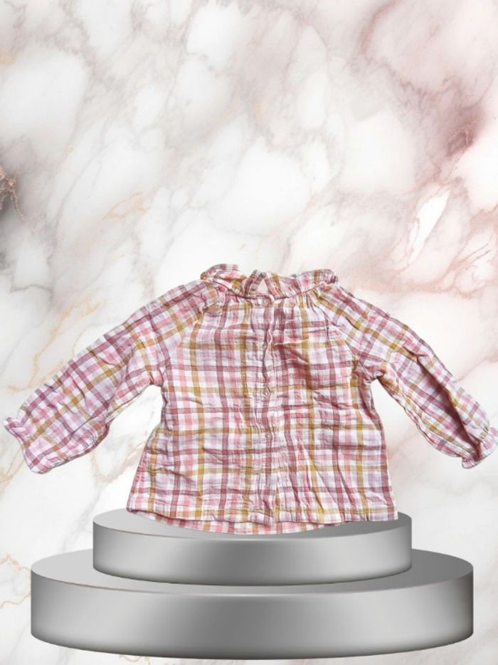 chemisier qui réchauffe l'hiver de votre bébé fille taille 12 mois - photo numéro 2