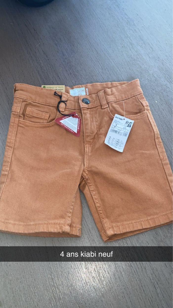 Short 4 ans kiabi
