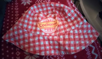 Chapeau "Cochonou" 100% coton neuf