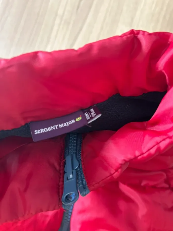 Doudoune sans manches réversible sergent major 8 ans - photo numéro 4